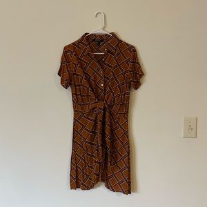 Vintage Print Dress